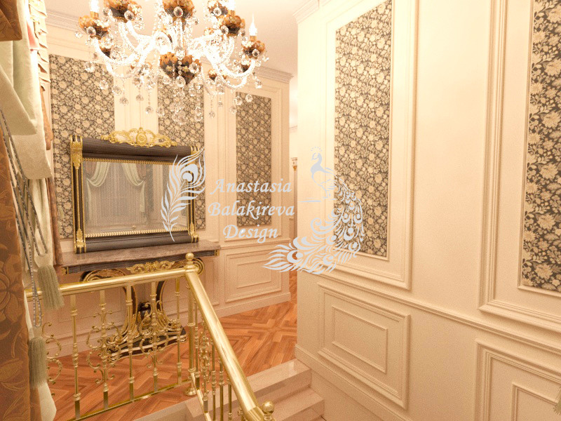 Дизайн интерьера загородного дома на Новорижском шоссе