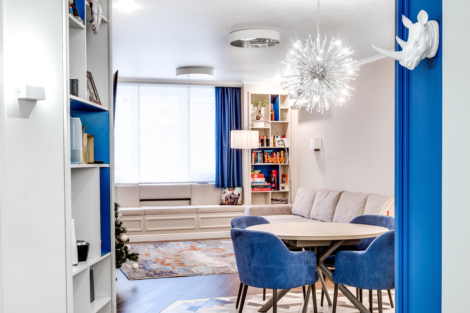 Квартира 130м2 в стиле Нео классика