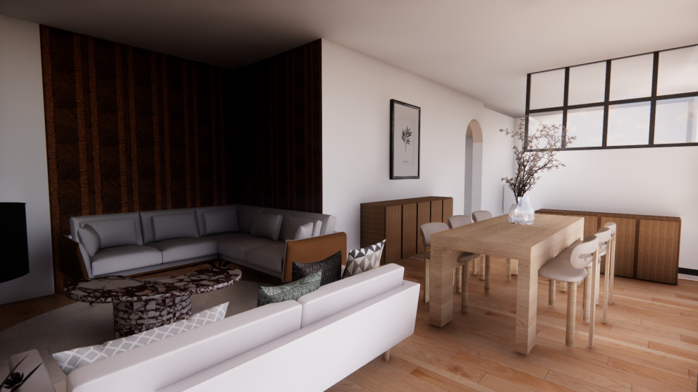 LEVALLOIS - Projet Lomé, rénovation du rez-de-chaussée, création suite parentale