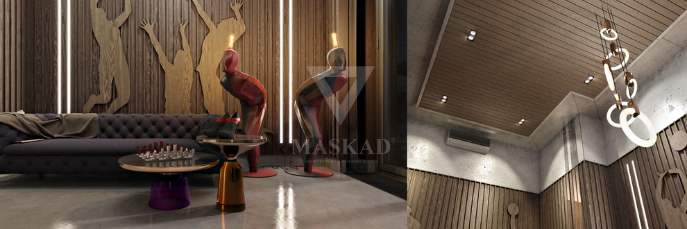 Интерьер в частном доме. Казань.