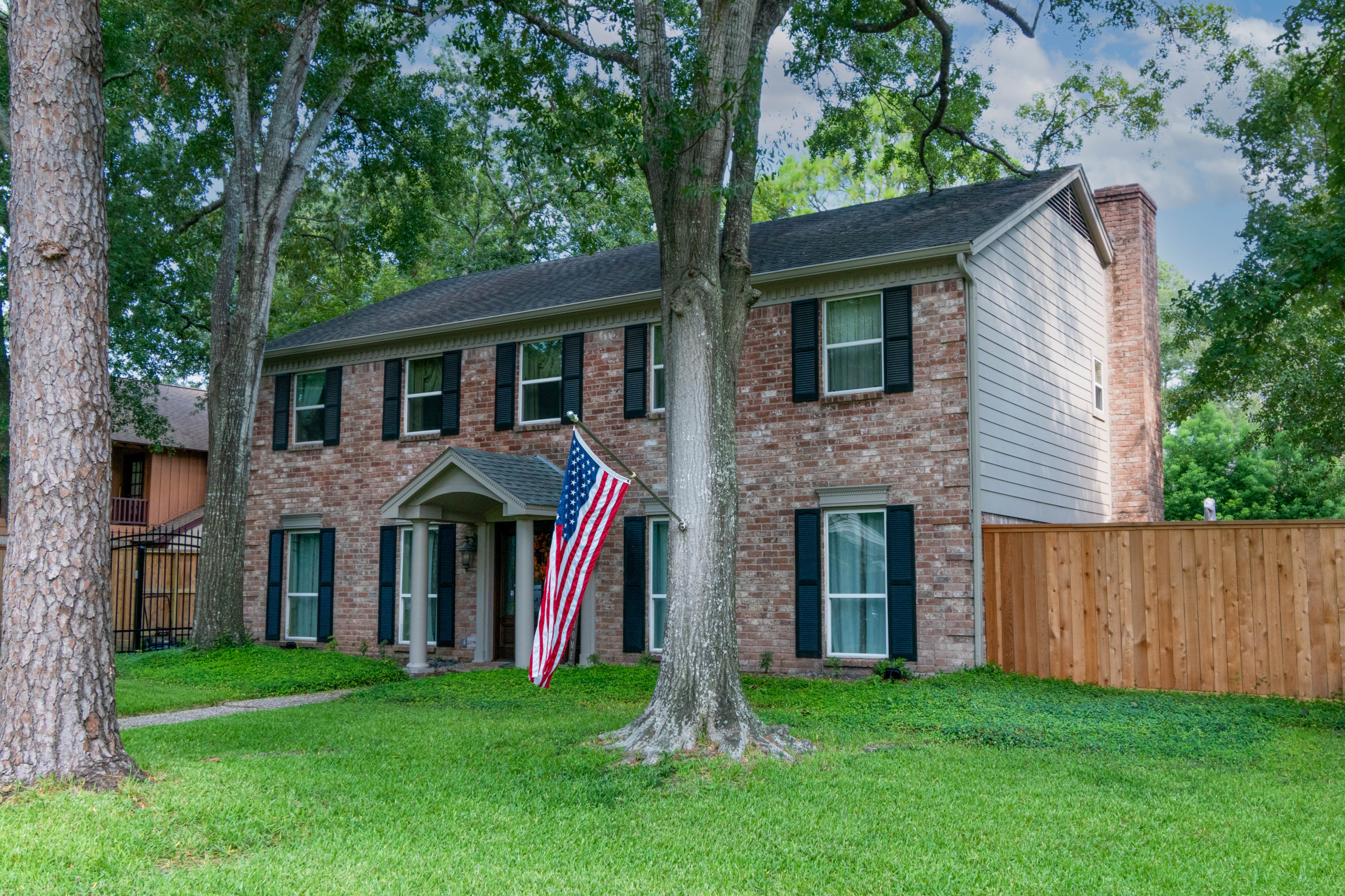 Total Exterior with Patio Cover and Outdoor Kitchen