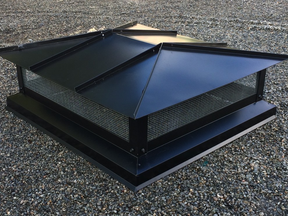 Chimney Cap - Modern - Vancouver - by Matt Gordon Roofing and Custom ...