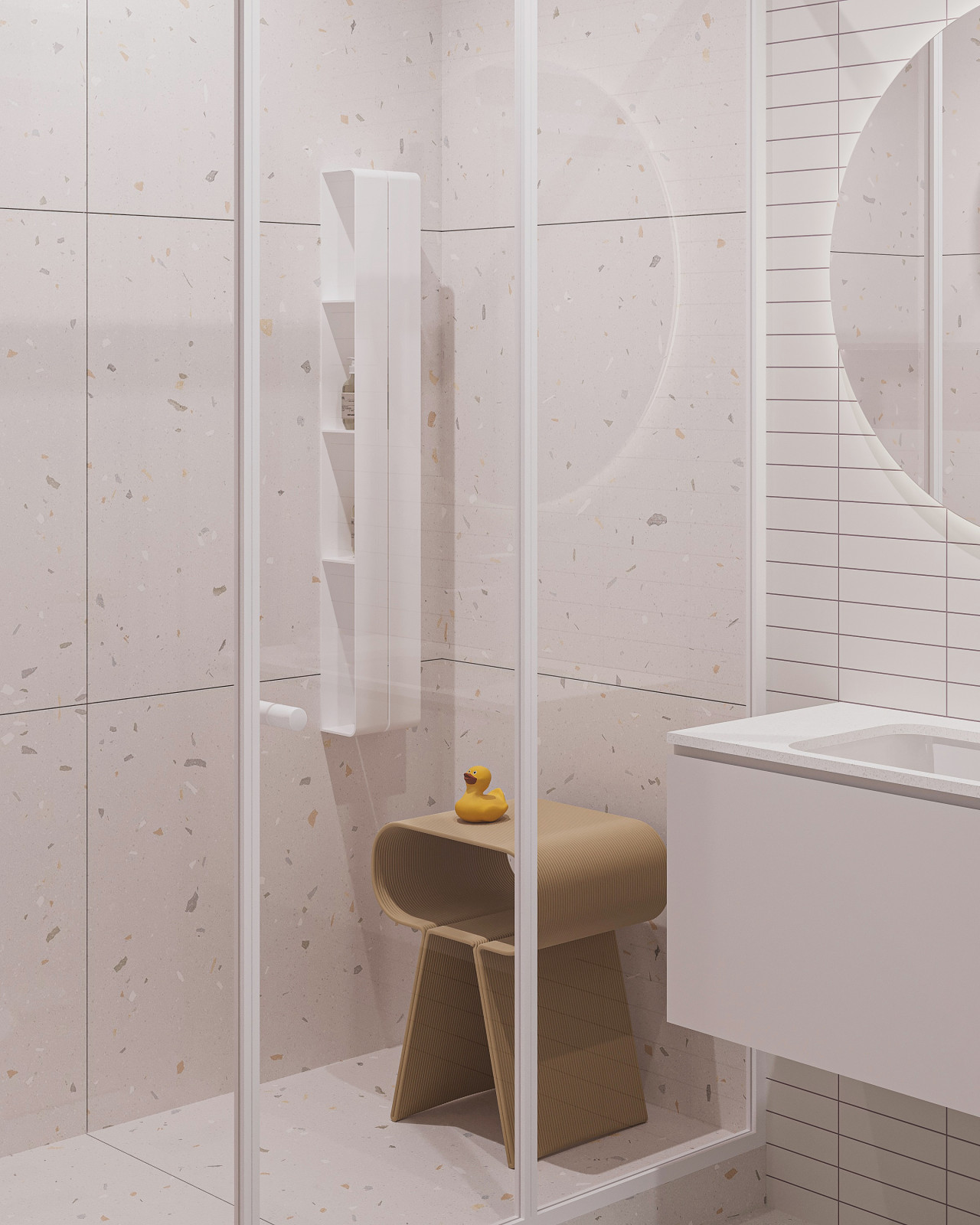 Стильный детский санузел