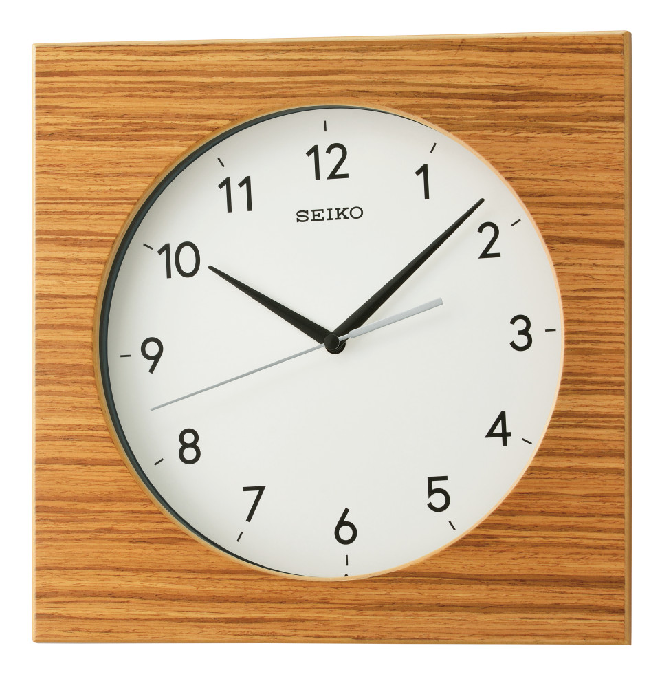 Dylan Wall Clock Transitional Wall Clocks By Seiko Clocks Houzz