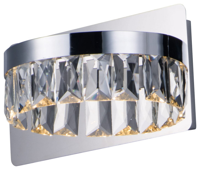 Maxim Icycle Wall Sconce in Polished Chrome