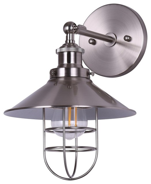 Marazzo Wall Sconce, Brushed Nickel