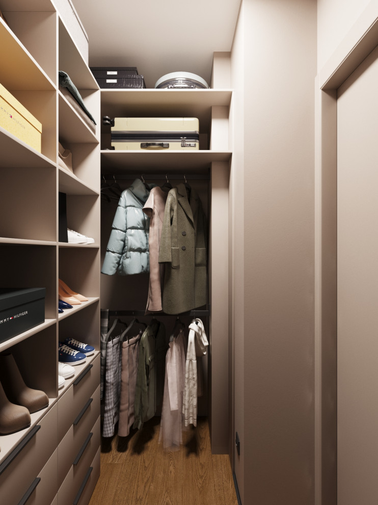 Дизайн-проект квартиры в темно серых тонах