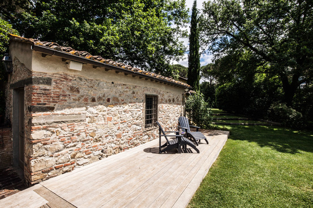 Villa in Toscana landstil-veranda