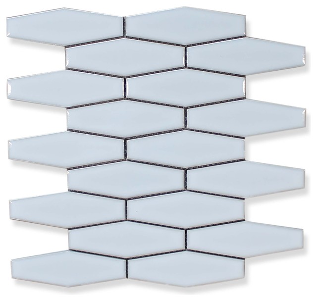 Rocky Point Tile Atlanta Elongated Hexagon Mosaic Tiles Rocky Point Tile Atlanta Elongated