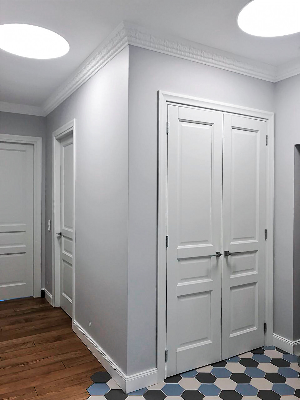 Квартира для молодой семьи "Скандинавия в деталях"