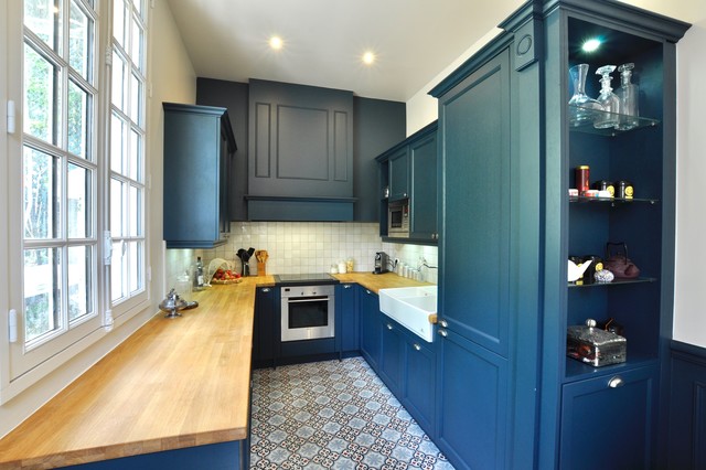 Cuisine Culinelle Intemporelle transitional-kitchen