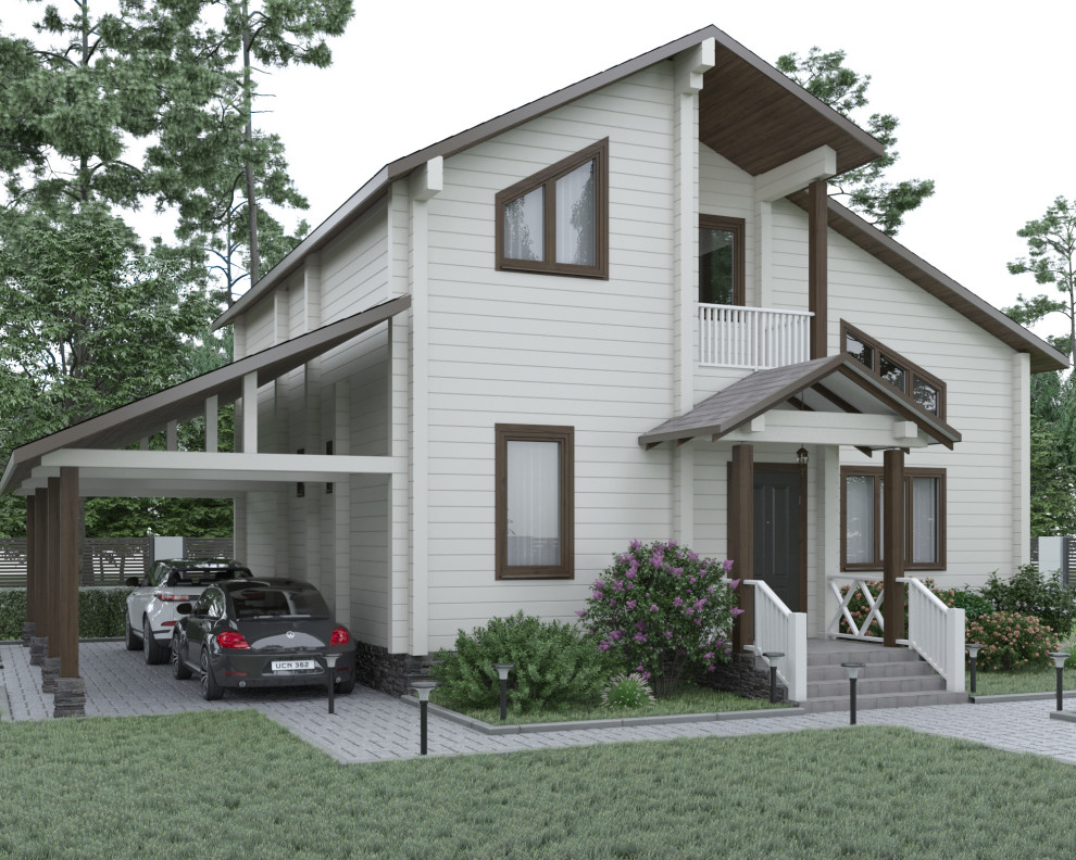 Проект дома в московской области, коттеджный поселок «ОЗЕРО ЖЕМЧУЖИН»