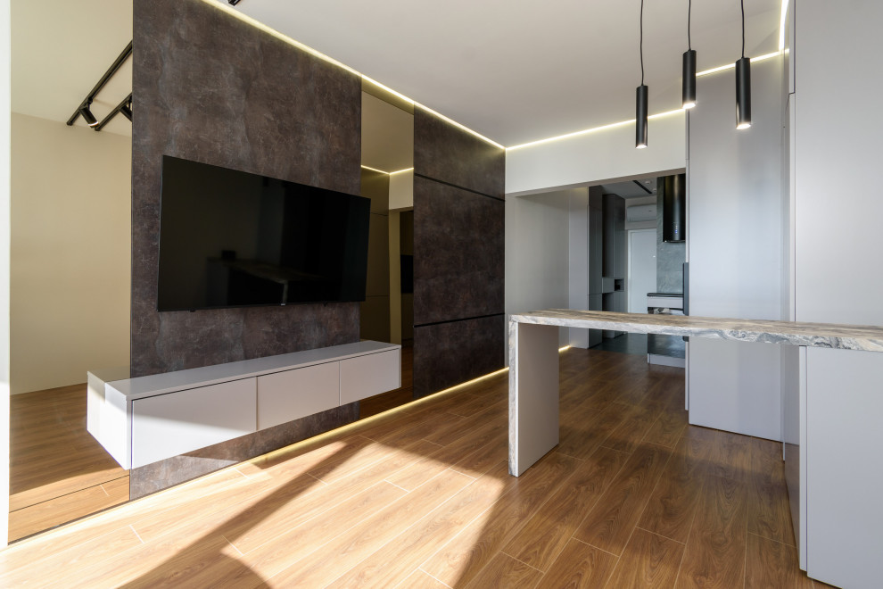 Студия в современном, минималистичном стиле