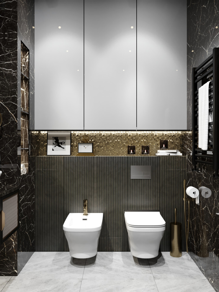 Ванная комната с сауной