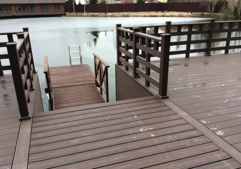 Террасы для бассейнов, причалов