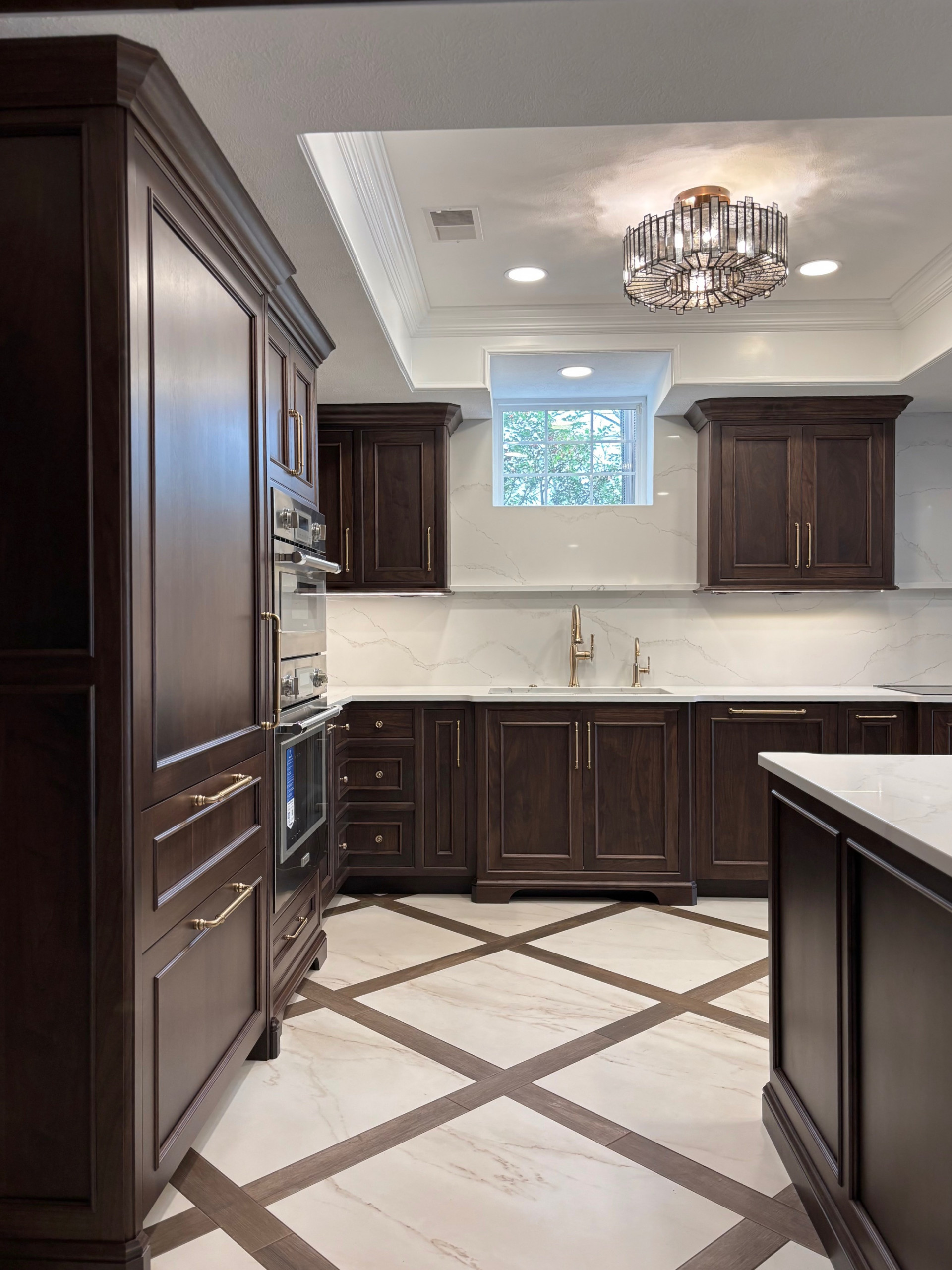 A Luxe and Timeless Lower-Level for Entertaining