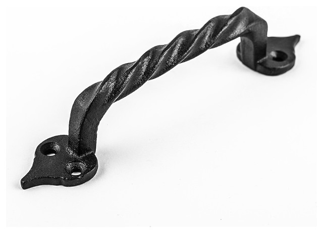 Matte Black Pulls #305-3.5FB *5 Pack* Cosmas Euro Style Bar Pull Flat