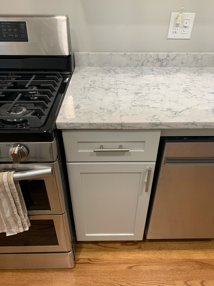 quartz countertop seam placement