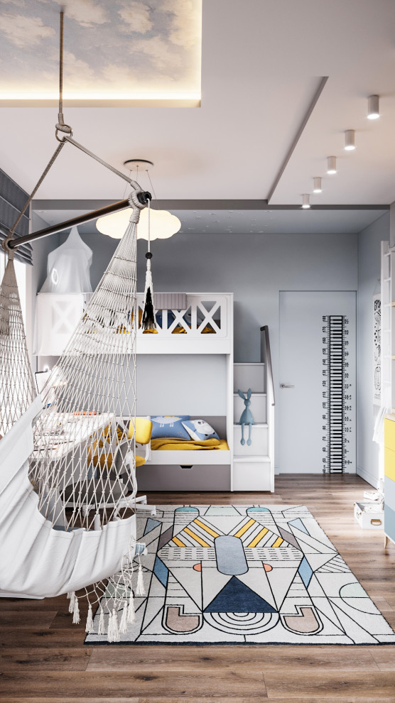 Зонирование в детской комнате