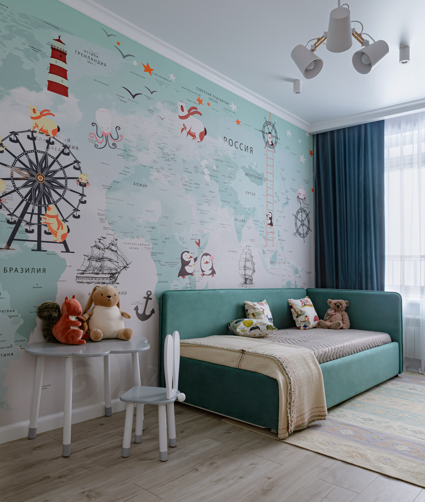 Дизайн-проект квартиры в ЖК Флотилия 120 м2