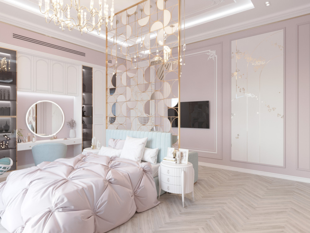 Большая детская с перегородкой