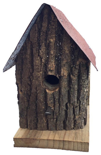 bark birdhouse