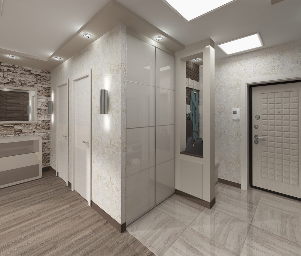 Холл квартиры в Воронеже, ЖК Сердце города