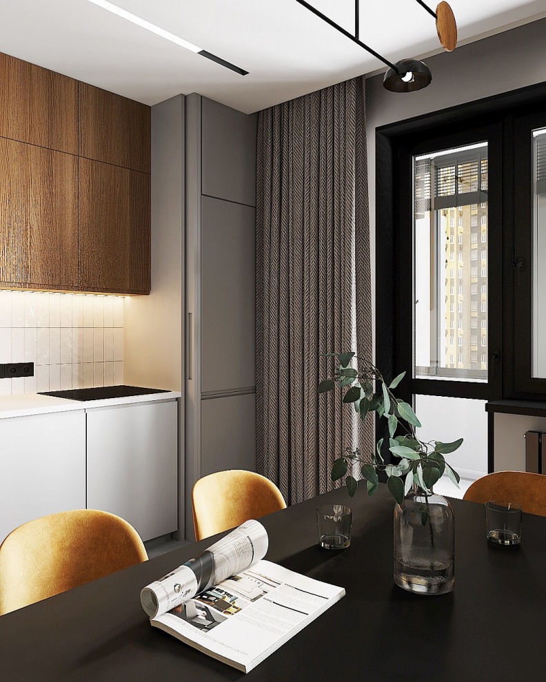 Дизайн проект 3-х комнатной квартиры в ЖК Пригород Лесное