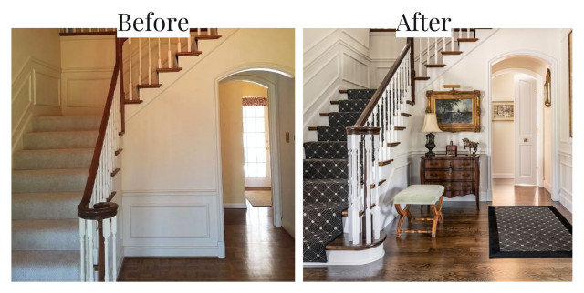 Before and After american-traditional-entry