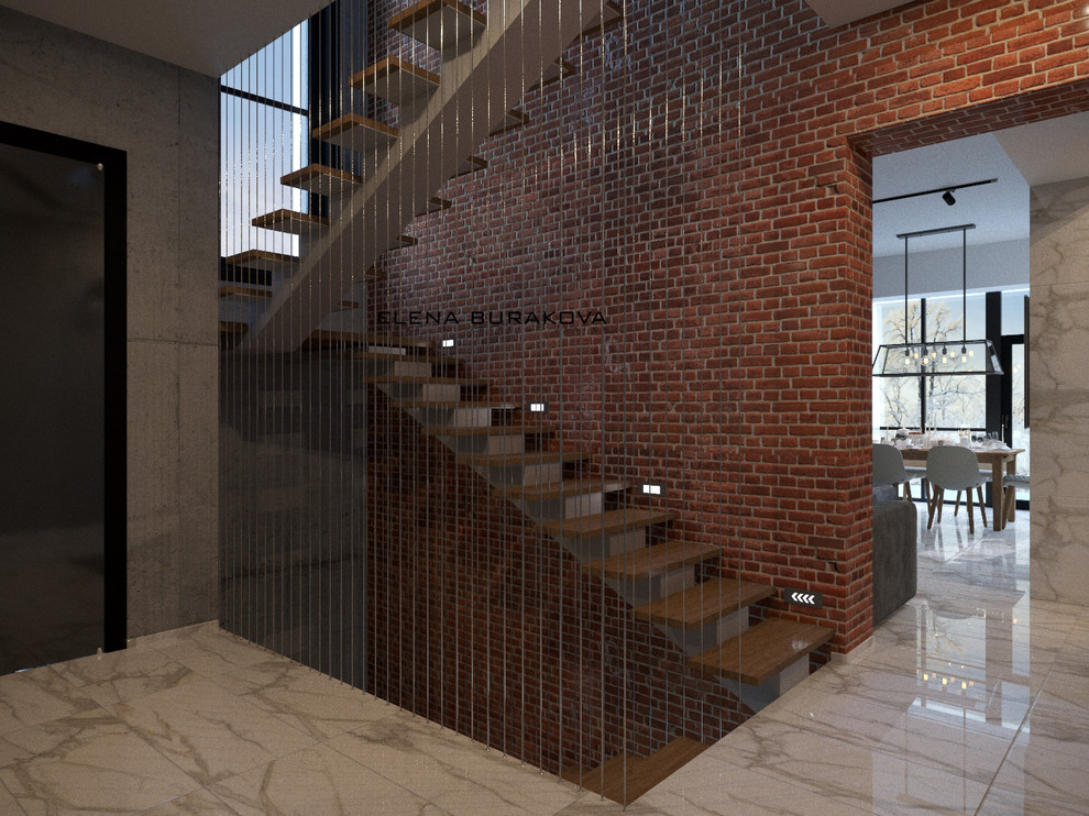 Холл 1 этажа. Дом в мкр. Удачный