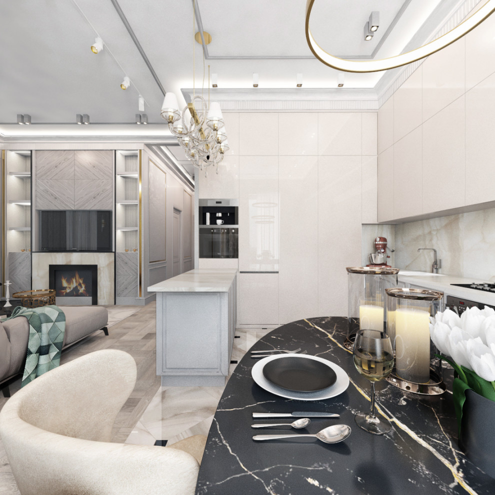 Серый гламур на Крестовском DeLuxe