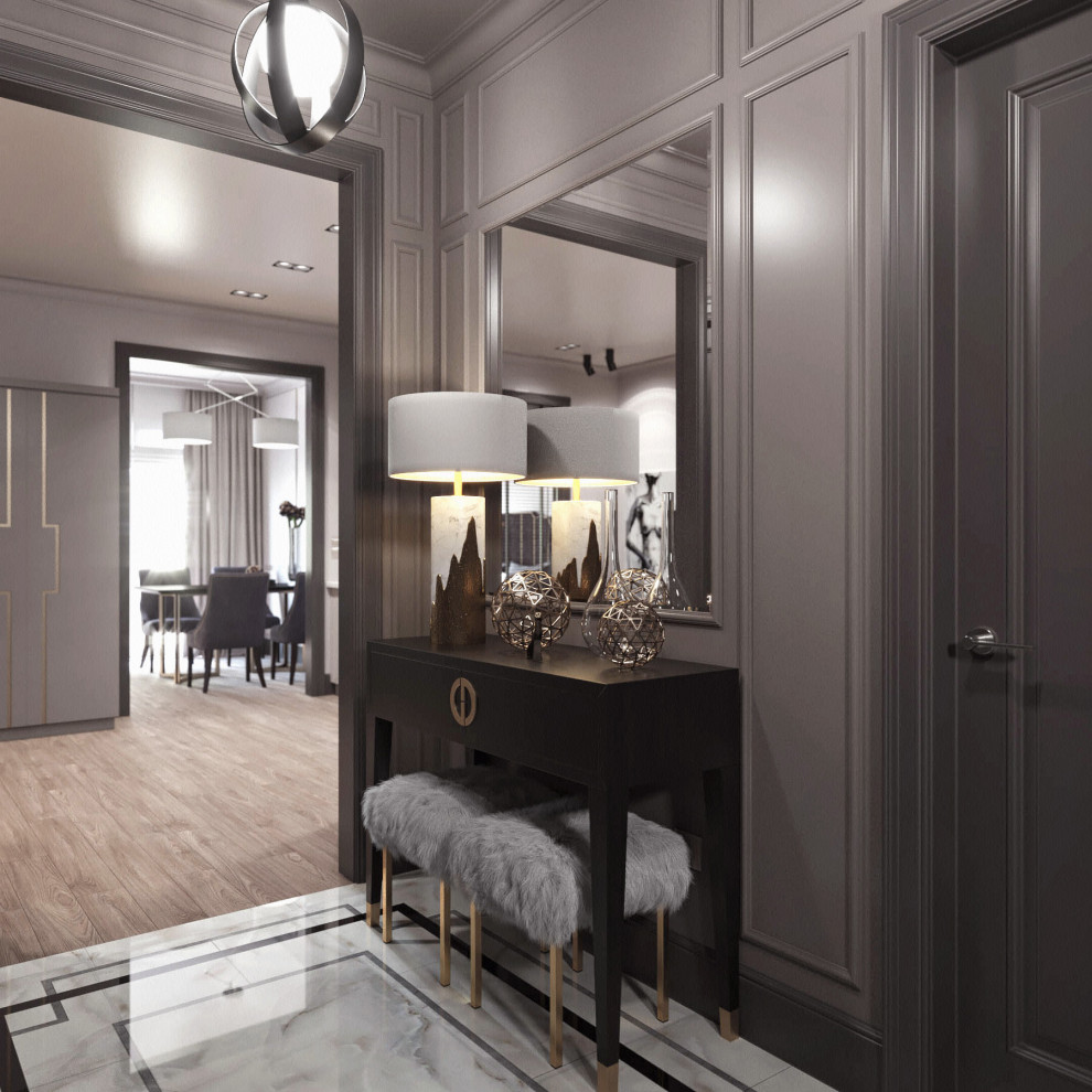 Дизайн интерьера квартиры с межкомнатным окном