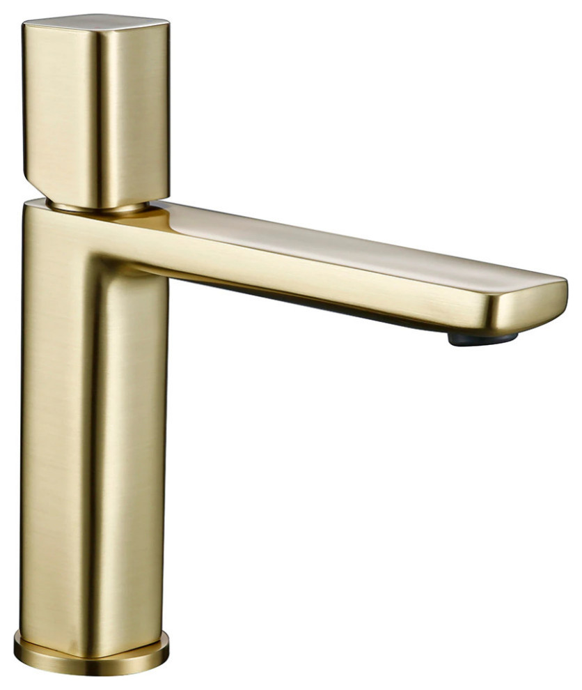Wasser Solid Brass Bathroom Sink Faucet Contemporary Bathroom Sink