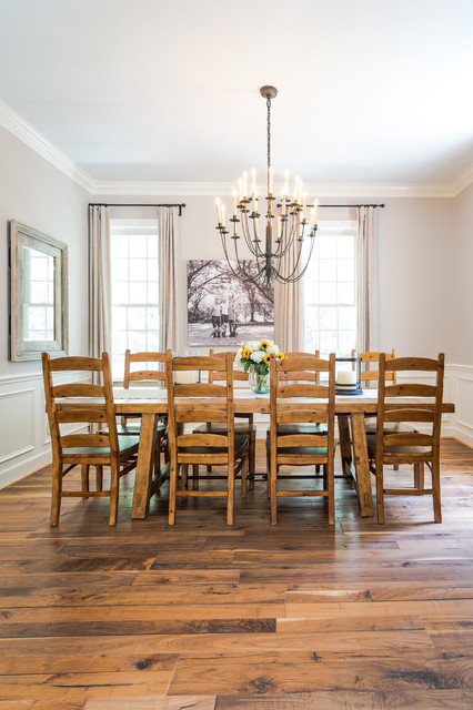 Complete Kitchen Renovation Dining Room With New Entry Way