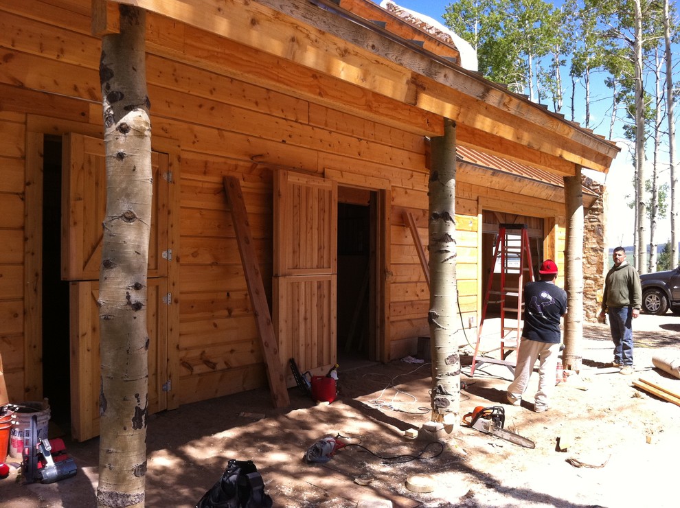 Kremlin Ranch Log Home Build