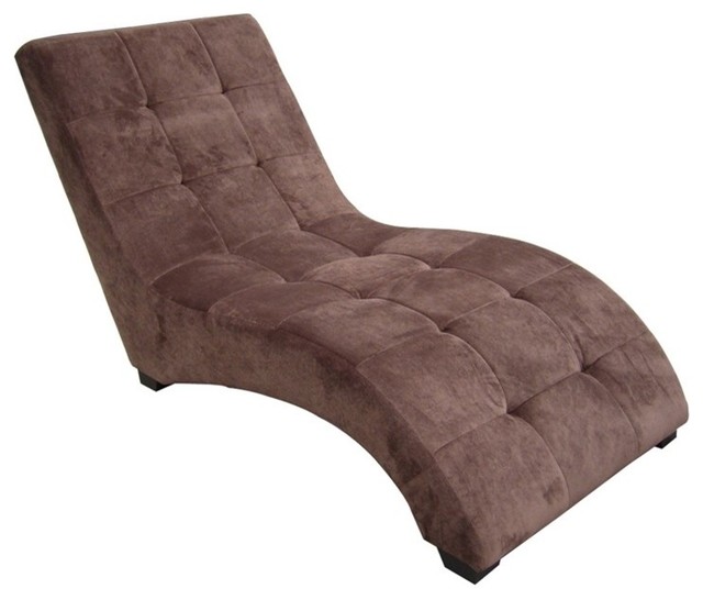 Modern Brown Chaise Modern Brown Chaise