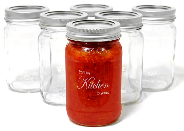 From My Kitchen To Yours Canning Jars (Set of 6)