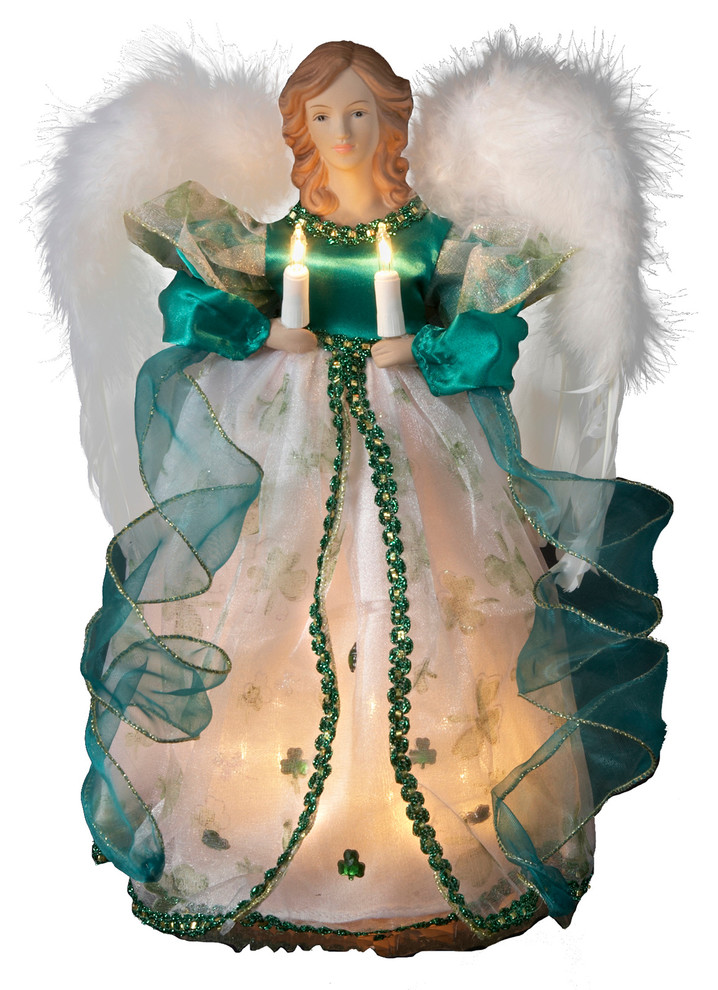 Kurt Adler 16in Red/Gold Black Angel Christmas Tree Topper At Hamilton Place In Chattanooga, TN