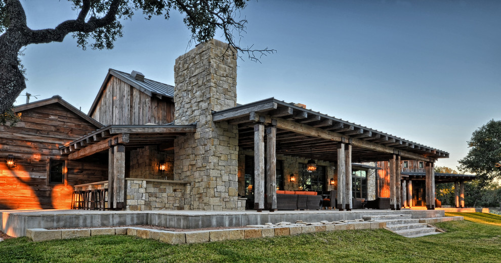 Country patio in Austin.