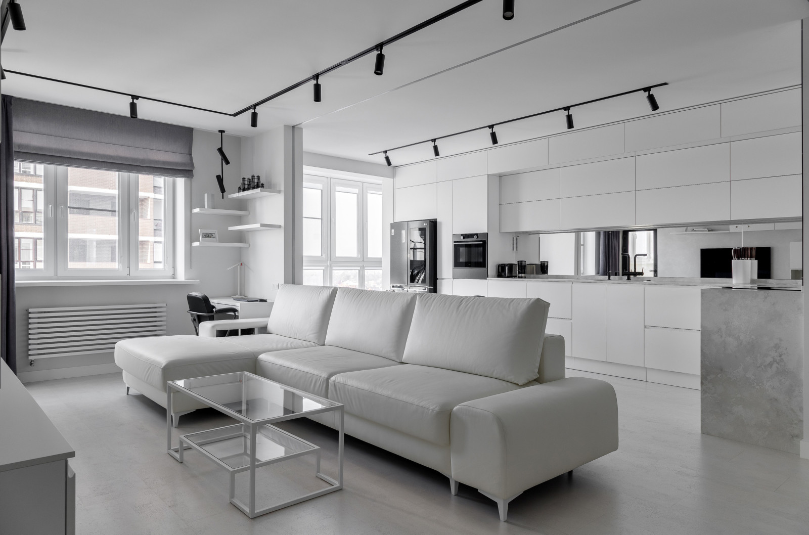 Реализация проекта трехкомнатной квартиры "ЖК на Высоте"