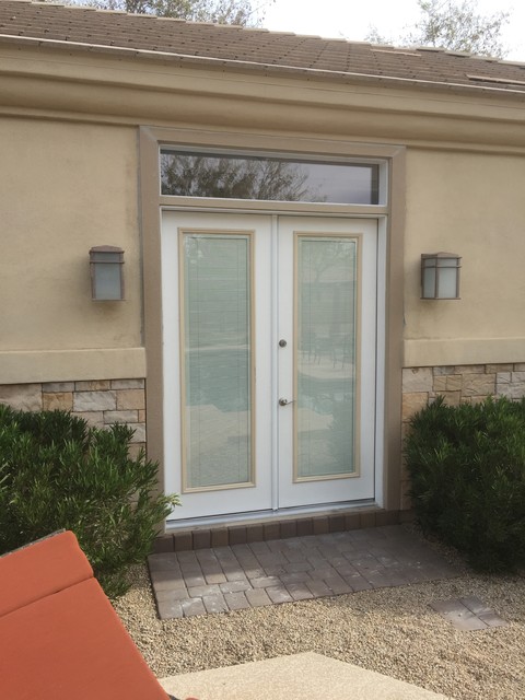 French Doors sud-ouest-americain-entree