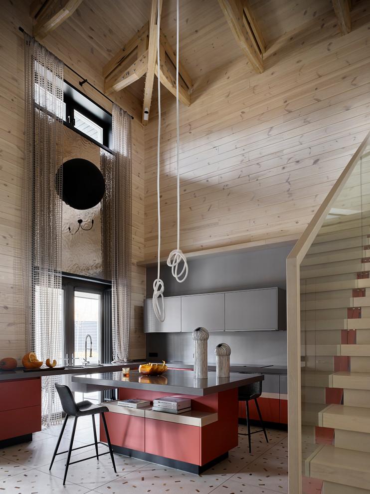 Интерьер загородного дома по проекту Павла Лопанова