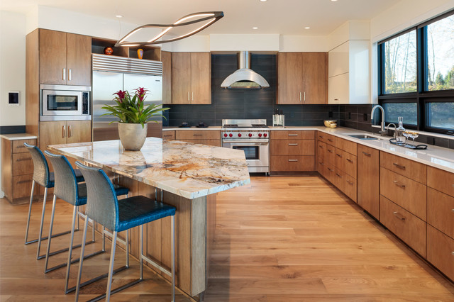 Float House VI contemporary-kitchen