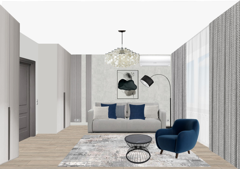 Дизайн-проект квартиры, г. Тула