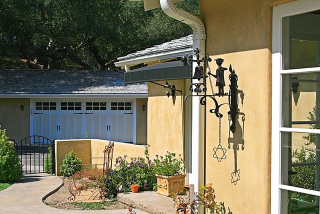 Hope ranch eclettico-facciata