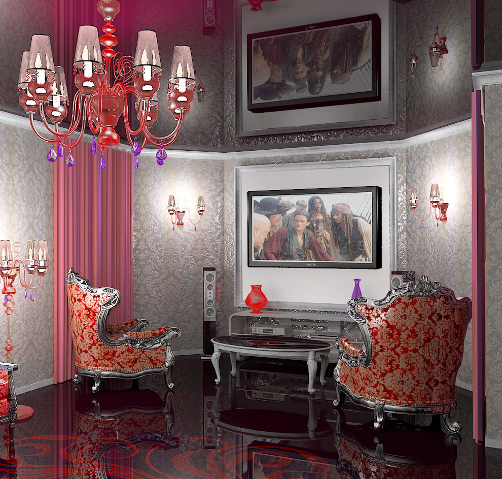 Разработка интерьера индивидуального жилого дома