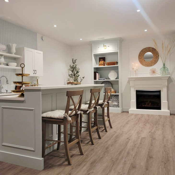 Basement Remodel Kitchenette