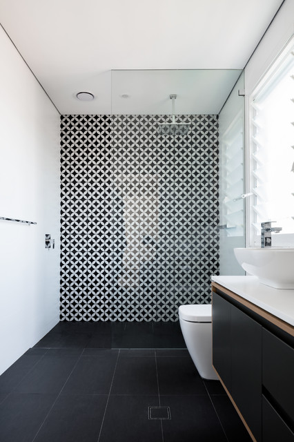 Davidson contemporary-bathroom