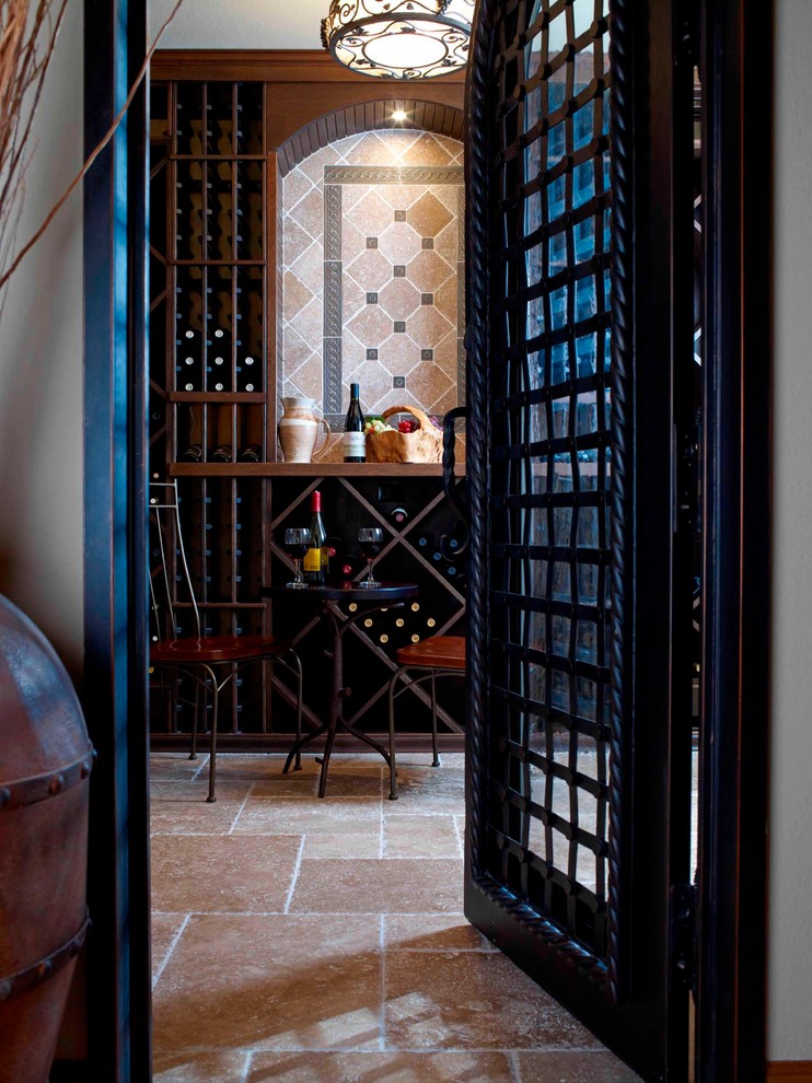 This is an example of a traditional wine cellar in Milwaukee.