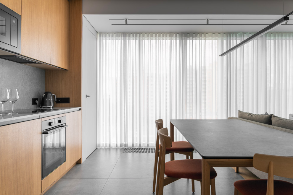 Sky House зона столовой